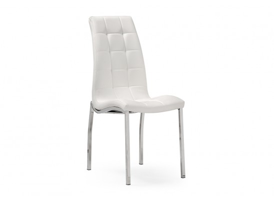 Стул на металлокаркасе DC2-092-2 white / chrome в Набережных Челнах