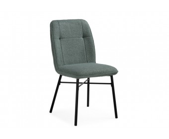 Стул на металлокаркасе Denis oliva / black