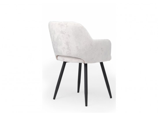 Стул на металлокаркасе Эолин светло-бежевый (simple 011) / черный в Набережных Челнах