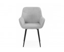 Стул на металлокаркасе Флюид светло-серый (zd 960) / черный в Набережных Челнах