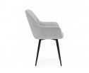 Стул на металлокаркасе Флюид светло-серый (zd 960) / черный в Набережных Челнах