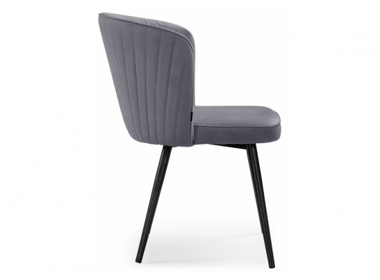 Стул на металлокаркасе Фрибур velutto 32 / черный в Набережных Челнах