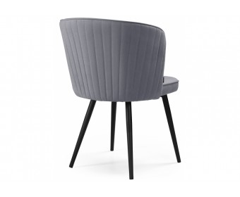 Стул на металлокаркасе Фрибур velutto 32 / черный