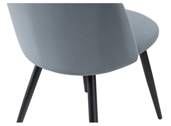 Стул на металлокаркасе Gabi 1 gray / black в Набережных Челнах