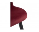 Стул на металлокаркасе Gabi 1 wine red / black в Набережных Челнах