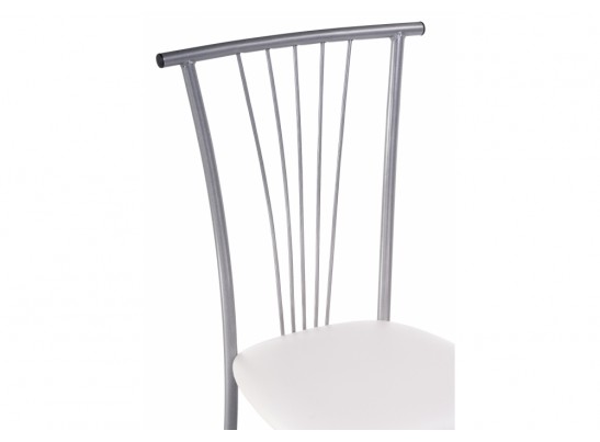Стул на металлокаркасе Grigori белый полимер / светлый мусс в Набережных Челнах