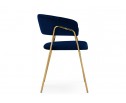 Стул на металлокаркасе Kamelia 1 dark blue / gold в Набережных Челнах