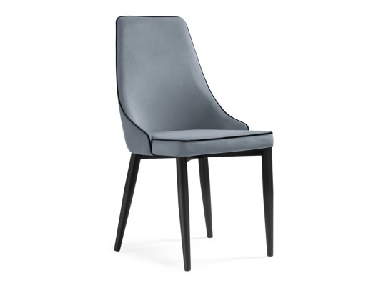 Стул на металлокаркасе Kora 1 gray / black в Набережных Челнах