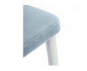 Стул на металлокаркасе Kora light blue / white в Набережных Челнах