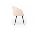 Стул на металлокаркасе Монер 360 бежевый (glory 03) / черный в Набережных Челнах