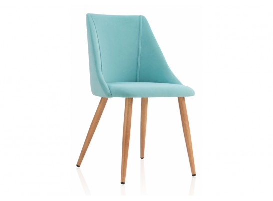 Стул на металлокаркасе Morgan light blue в Набережных Челнах