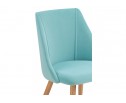 Стул на металлокаркасе Morgan light blue в Набережных Челнах