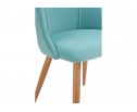 Стул на металлокаркасе Morgan light blue в Набережных Челнах