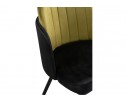 Стул на металлокаркасе Penelopa black / hakki / black / gold в Набережных Челнах