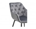 Стул на металлокаркасе Remo dark grey в Набережных Челнах