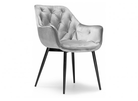 Стул на металлокаркасе Remo light gray в Набережных Челнах