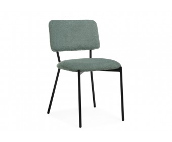 Стул на металлокаркасе Reparo oliva / black