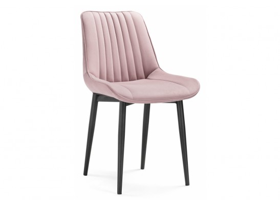 Стул на металлокаркасе Седа розовый / черный в Набережных Челнах