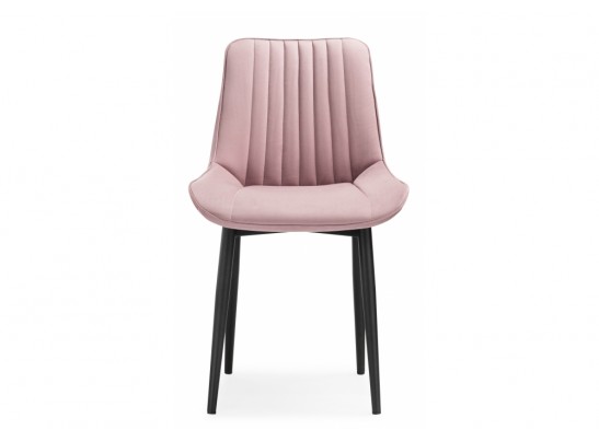 Стул на металлокаркасе Седа розовый / черный в Набережных Челнах