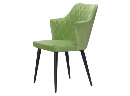 Стул на металлокаркасе Velen dark green в Набережных Челнах