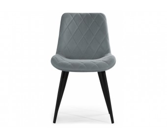 Стул на металлокаркасе Fox gray / black