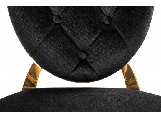 Стул Odda черный / золотой в Набережных Челнах