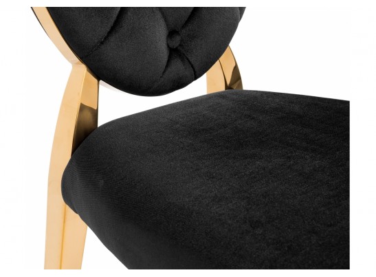 Стул Odda черный / золотой в Набережных Челнах