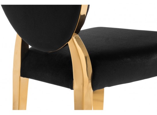 Стул Odda черный / золотой в Набережных Челнах