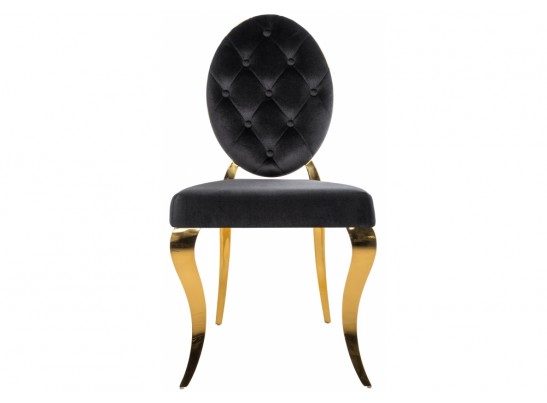 Стул Odda черный / золотой в Набережных Челнах