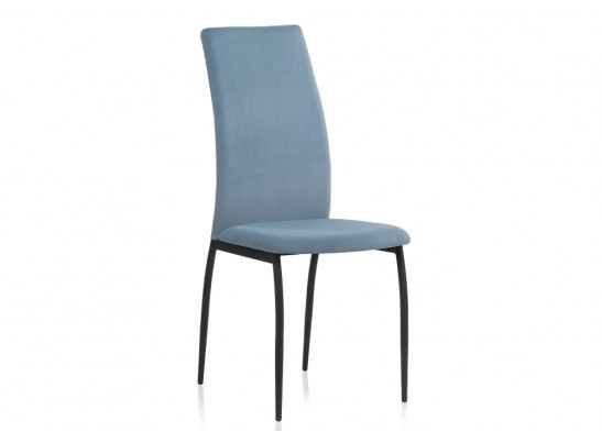 Стул Tod light blue / black в Набережных Челнах