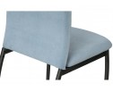 Стул Tod light blue / black в Набережных Челнах