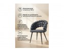 Стул на металлокаркасе Ball dark gray / black в Набережных Челнах