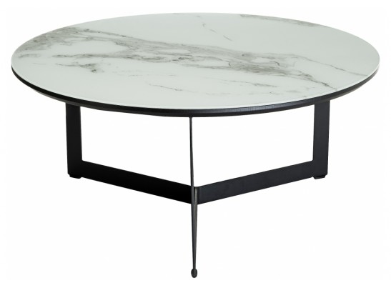 Журнальный столик Роб D-700 70х33 мрамор белый в Набережных Челнах