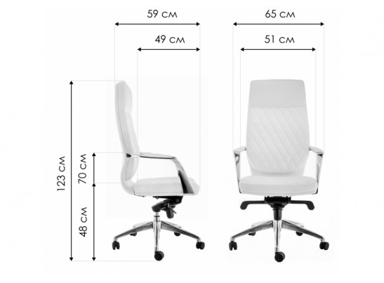 Компьютерное кресло Isida черное в Набережных Челнах