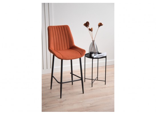Полубарный стул Седа 360 терракотовый (zd 432) / черный в Набережных Челнах