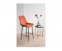 Полубарный стул Седа 360 терракотовый (zd 432) / черный в Набережных Челнах