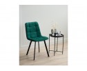Стул на металлокаркасе Чилли зеленый / черный в Набережных Челнах