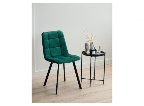 Стул на металлокаркасе Чилли зеленый / черный в Набережных Челнах