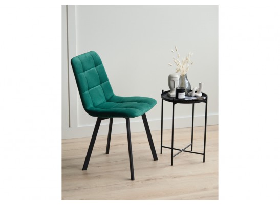 Стул на металлокаркасе Чилли зеленый / черный в Набережных Челнах