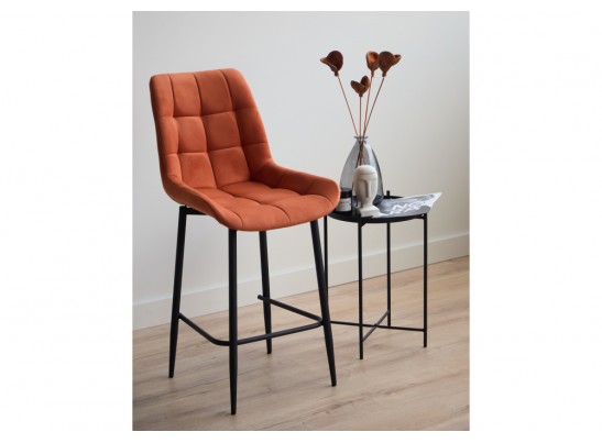 Полубарный стул Челси 360 терракотовый (zd 432) / черный в Набережных Челнах
