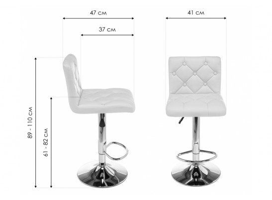 Барный стул Sandra бежевый в Набережных Челнах