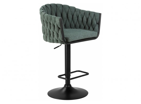 Барный стул 9690-LM Leon зеленый / черный в Набережных Челнах