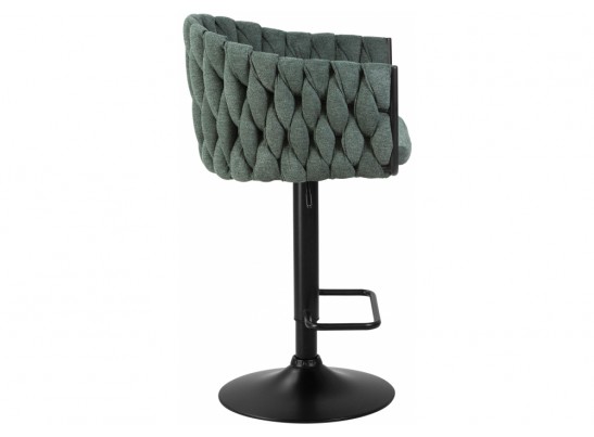 Барный стул 9690-LM Leon зеленый / черный в Набережных Челнах