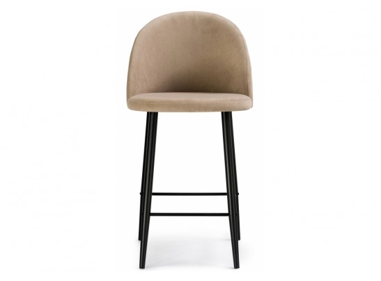 Барный стул Амизуре бежевый / черный матовый в Набережных Челнах