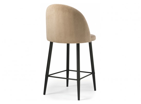 Барный стул Амизуре бежевый / черный матовый в Набережных Челнах