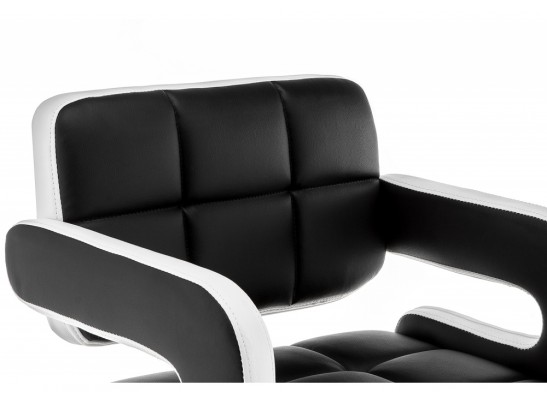 Барный стул Bent черный / белый в Набережных Челнах