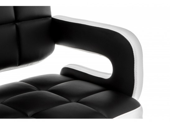 Барный стул Bent черный / белый в Набережных Челнах