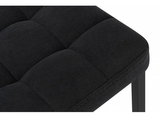 Барный стул Лофт микровелюр катания блэк / черный матовый в Набережных Челнах