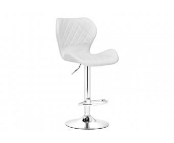 Барный стул Porch chrome / white
