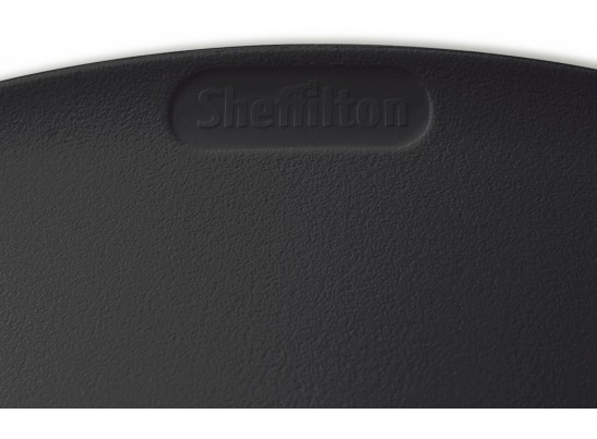 Барный стул SHT-ST19/S29 пластиковый черный / черный муар в Набережных Челнах